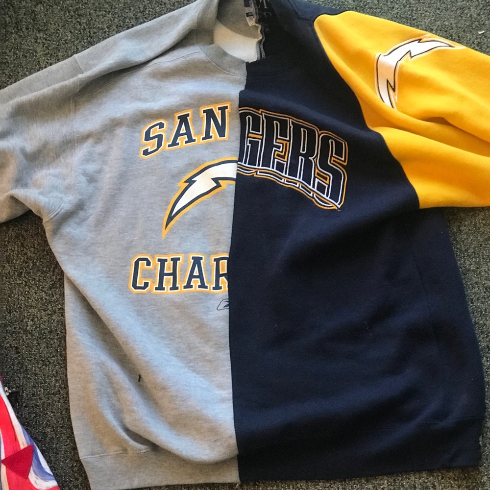 Custom one of one chargers vintage cut and sew